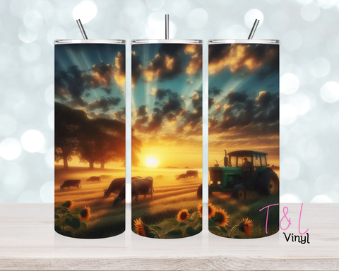 1488 Farm life 20 oz Sublimation wrap