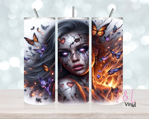 1484 Girl 3 20 oz Sublimation wrap