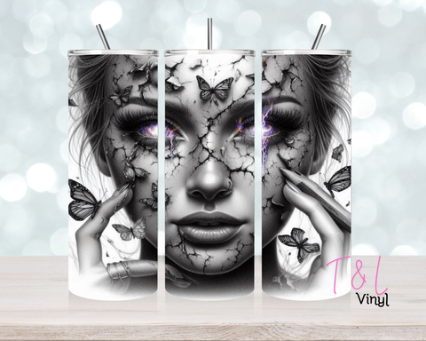 1482 Girl 1 20 oz Sublimation wrap