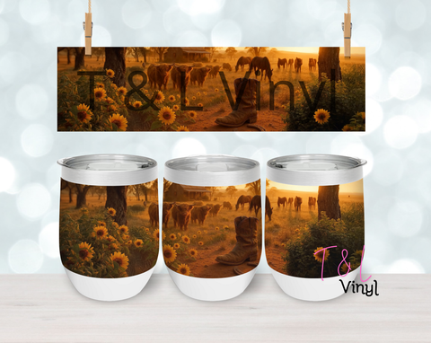 19 Country homestead Wine Sublimation