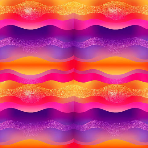 (135) Pretty Sunset Colours Print 30cm x 30cm