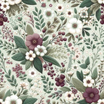(133) Aussie Floral Print 30cm x 30cm