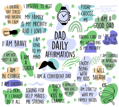 Dad Affirmation 20oz Sublimation Wrap (32)