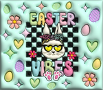 (5) 3D Easter Vibes 20oz Vinyl Wrap