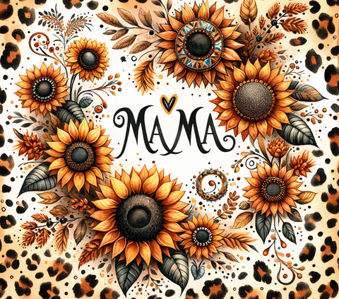 Sunflower Mama 20 oz Sublimation wrap (281)