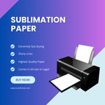 Sublimation Paper (Due to arrive this Wednesday)