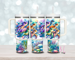 (3) Ocean 40oz Tumbler Wrap