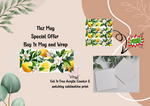 577 Lemon Wrap and Free Coaster and Print