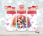 17 Glitter Horse 12oz Sublimation Tumbler Print