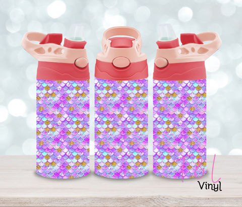 34 Mermaid 12oz Sublimation Tumbler Print