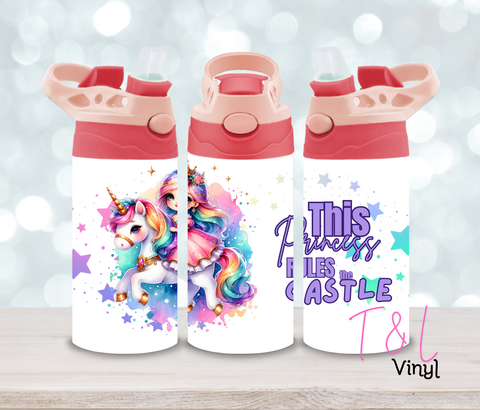 37 Princess  12oz Sublimation Tumbler Print