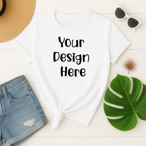 White Shirt Mockup - Digital download