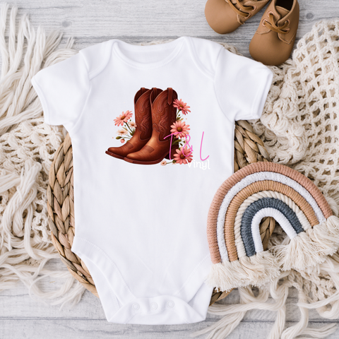 702 DTF Country boots baby prints