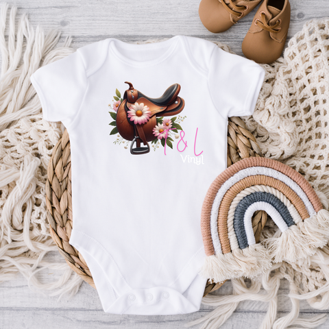 703 DTF Country Saddle baby prints