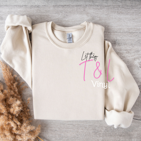 742 DTF Let Them Pocket Size Print