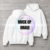 4x Hoodie Mock up images (No watermark added once downloaded)