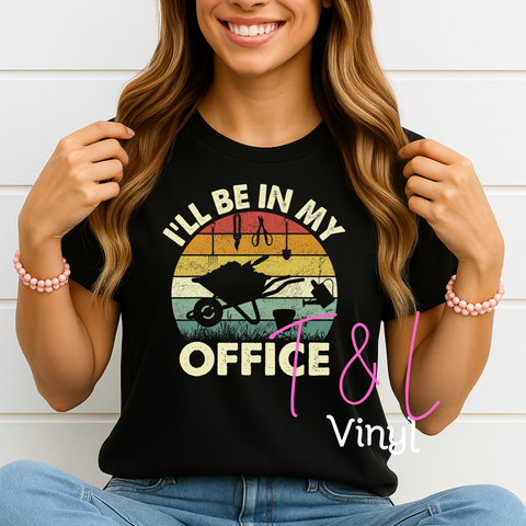 977 In my office  print