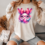 495 Adult Easter Pink Shirt Sublimation Print x 2 prints