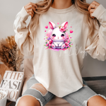 499 Adult Easter Pink Shirt Sublimation Print