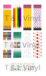 467 Sublimation Pen Sheet School prints