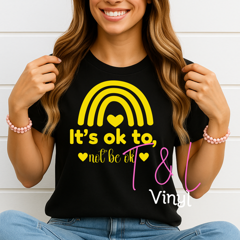 906 DTF Its ok  -  Print