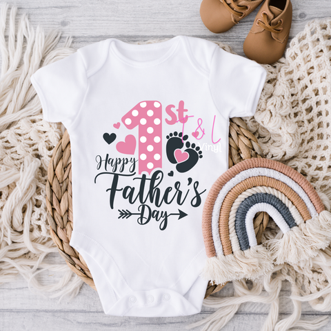 803 DTF- 1st Fathers day Girl  print