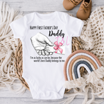 807 DTF- 1st Fathers day baby print
