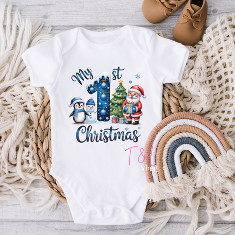 994 DTF 1st Christmas Baby print