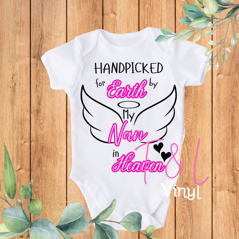 1006 - DTF Handpicked by Nan Pink Print