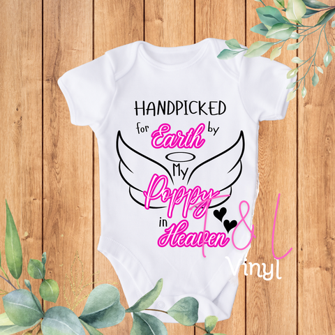 1004 - DTF Handpicked by poppy pink Print