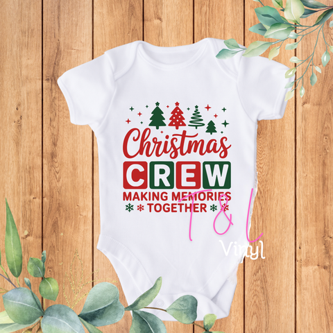 1086 Christmas Crew  DTF - Baby Print