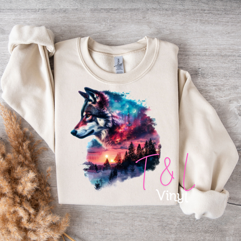 630 DTF Wolf 3 prints