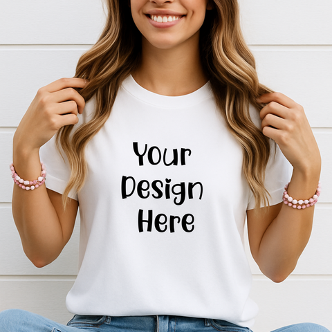 White Shirt Mockup - Digital download