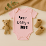 Pink Baby Romper Mockup- Digital download
