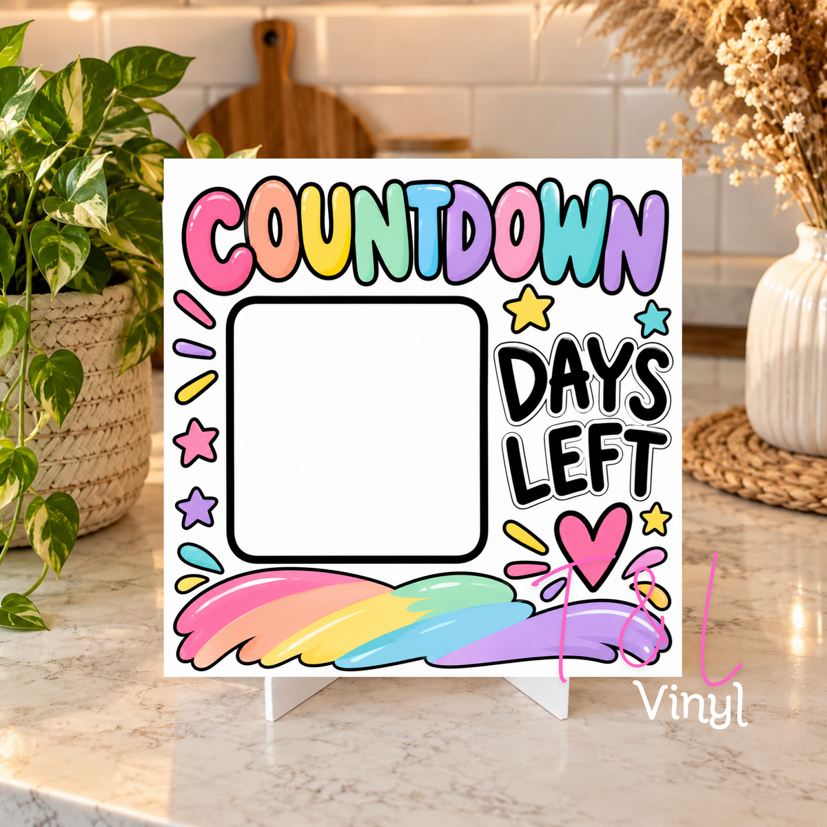 1648 Count Down Sublimation Print – T & L Vinyl