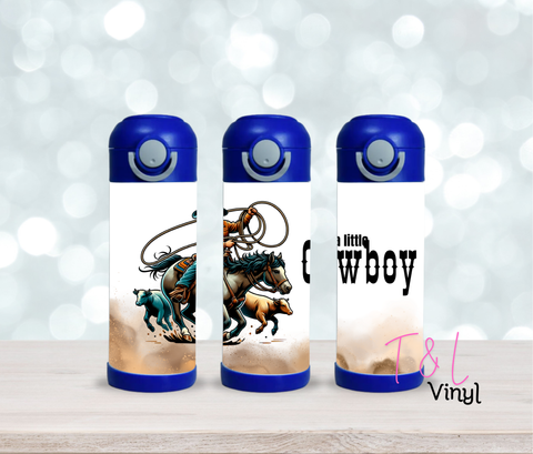36 Im a little cowboy  12oz Sublimation Tumbler Print