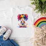 Kids Polyester T-Shirts Sublimation Blank