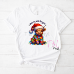 450 Christmas Country 1  Shirt Sublimation Print