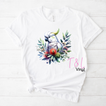 448 Cockatoo Shirt Sublimation Print