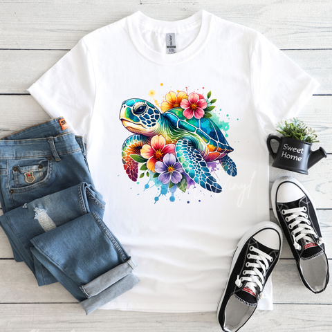 485 Turtle Shirt Sublimation Print