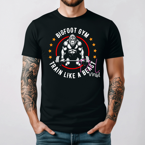 68 DTF Train like a Beast Adult print