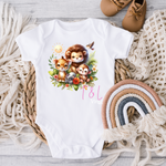 81 DTF Jungle Friends Baby print