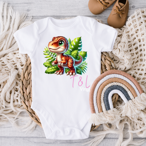 82 DTF Dinosaur Baby print