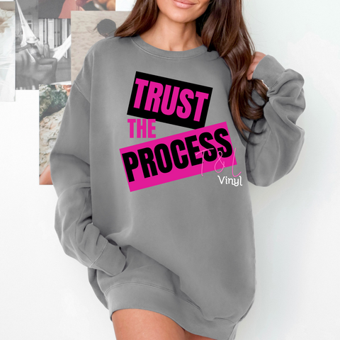 334 DTF Trust the process Adult print