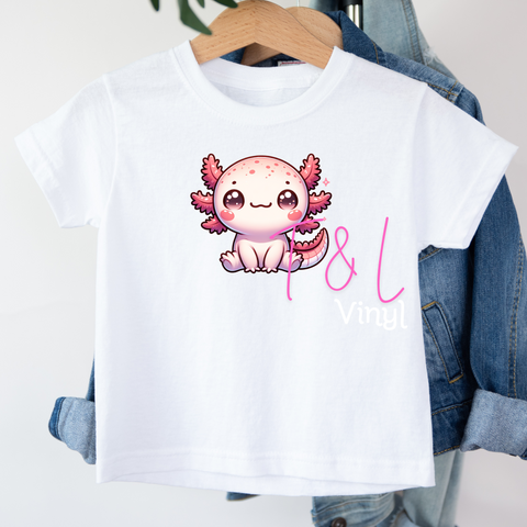 352 DTF Axolotl print