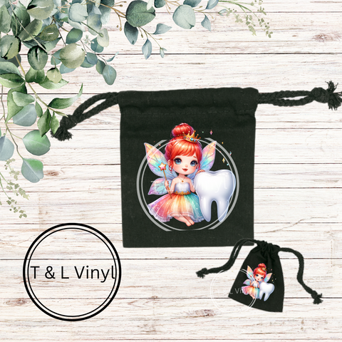 365 DTF Tooth Fairy Rainbow dress  Print