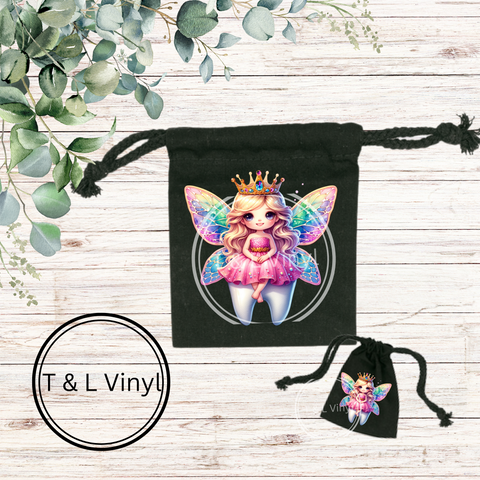 358 DTF Tooth Fairy Pink Dress 1 Print