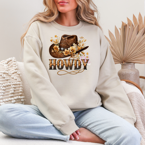 364 DTF Howdy Adult Print