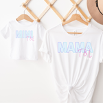 380 DTF  Mama and mini Blue Bundle pack