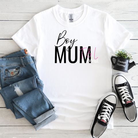386 DTF Boy Mum Adult Print